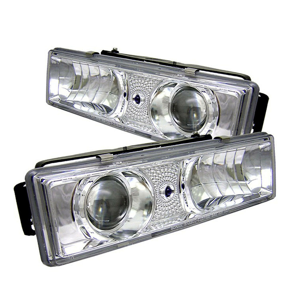 Headlights Projector (Chrome) 88-99 GM Trucks SUV