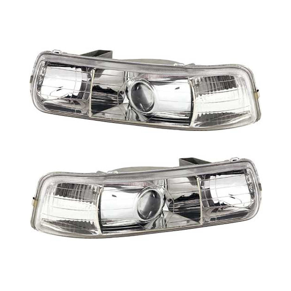 Headlights Projector I (Chrome) 00-06 Chevy Tahoe