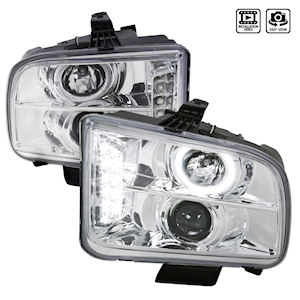 Projector LED/DRL Headlight Set for 2005-2009 Ford Mustang S197