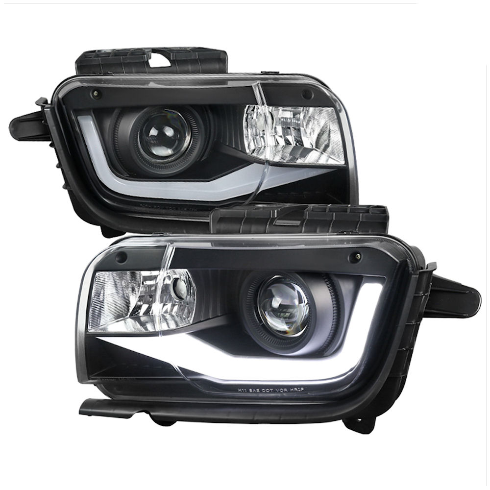 Headlights Projector LED (black) 10-13 Chevy Camaro