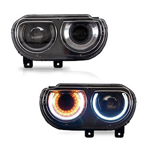 Projector Headlights with LED from VLAND for 2008-2014 Dodge Challenger
