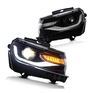 Projector Headlights with LED from VLAND for 2014-2015 Chevrolet Camaro