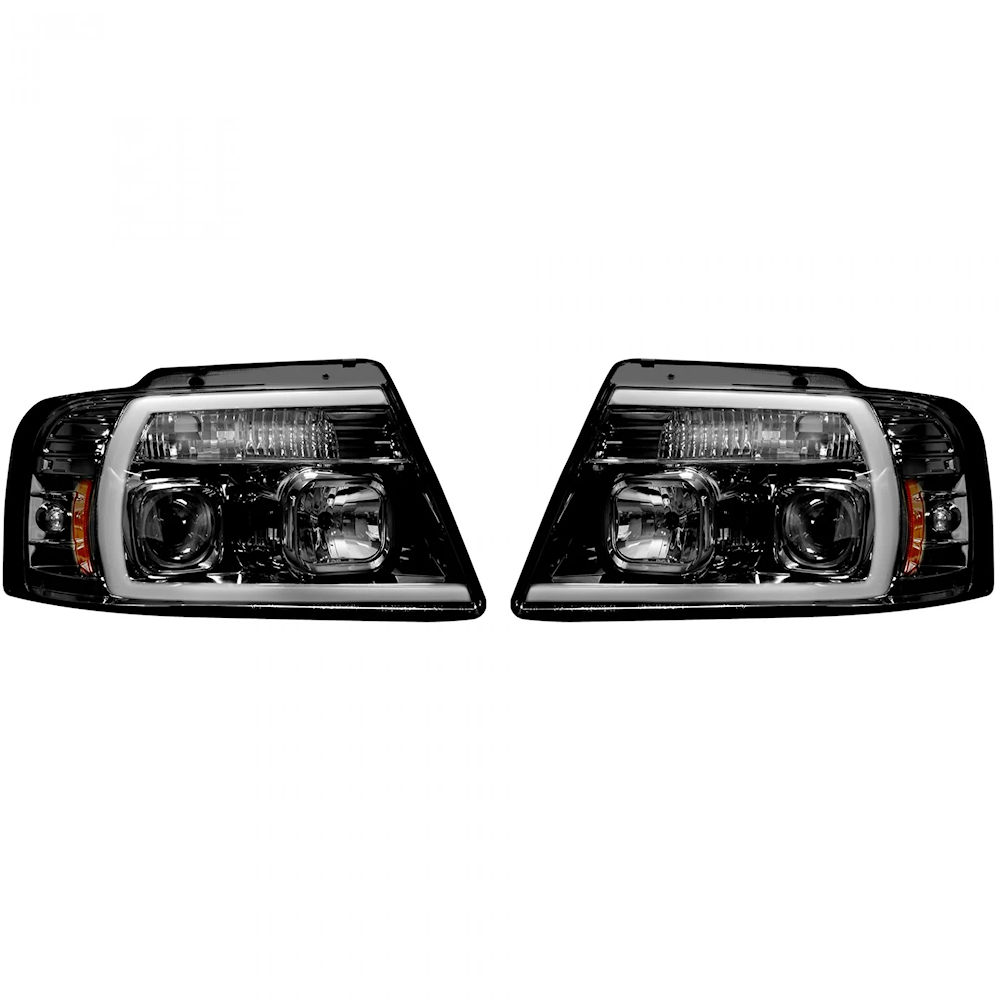 Headlights Projector OLED (tinted) 04-08 Ford F150