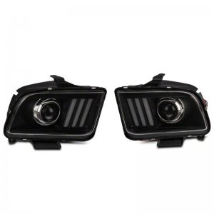 Raxiom Projector Headlights for 2005-2009 Ford Mustang