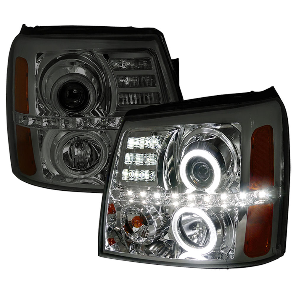 Headlights Projector (tinted) 02-06 Cadillac Escalade