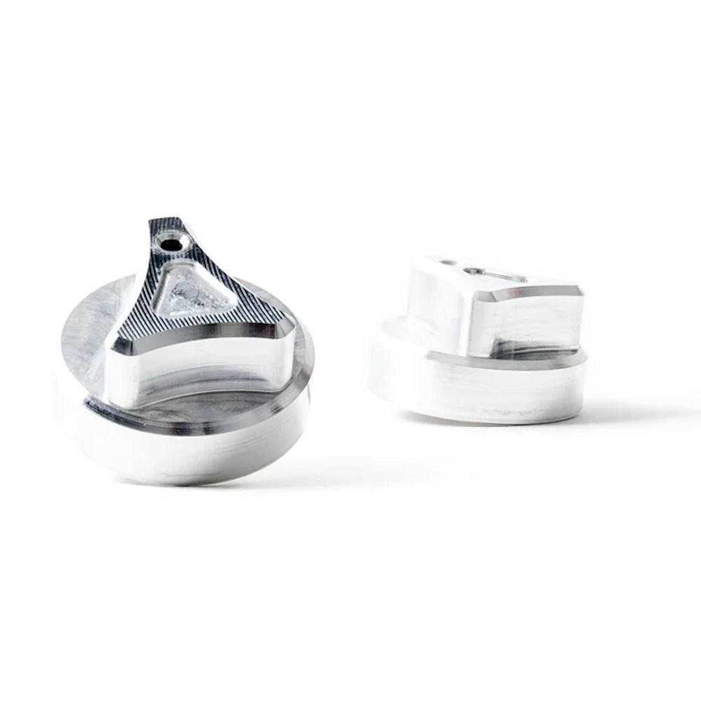 Heater Control Knobs (silver) 03-06 GM Trucks/SUV