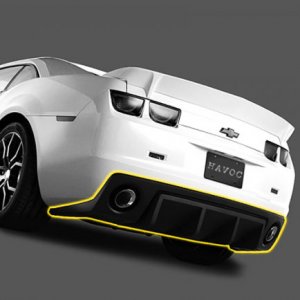 CDC Havoc Heckblende/Diffusor für 2010-13 Chevy Camaro CDC Havoc Heckblende/Diffusor für 2010-13 Chevy Camaro