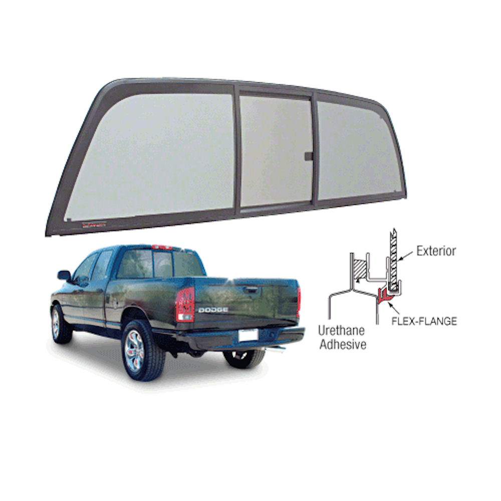Heck-Schiebefenster manuell (Solar) 02-08 Dodge RAM