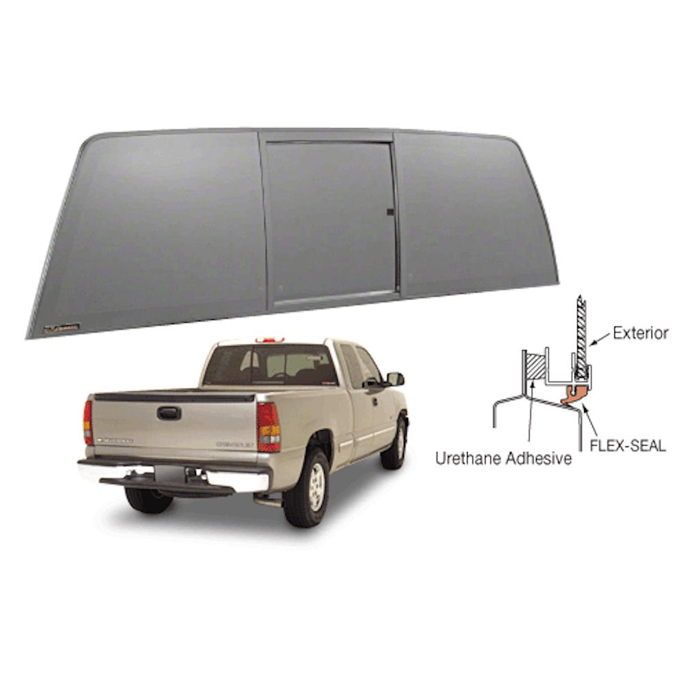 Heck-Schiebefenster manuell (Solar) 99-13 GM Trucks