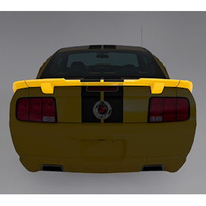 Roush Heck-Spoiler (ABS) für 2005-2009 Ford Mustang Roush Heck-Spoiler (ABS) für 2005-2009 Ford Mustang