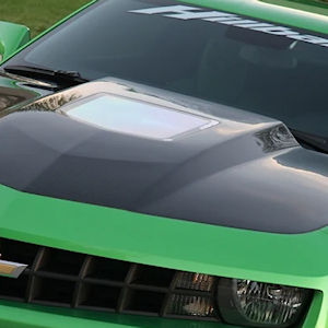 A62 Carbon Fiber Ram Air Hood for 2010-13 Chevy Camaro