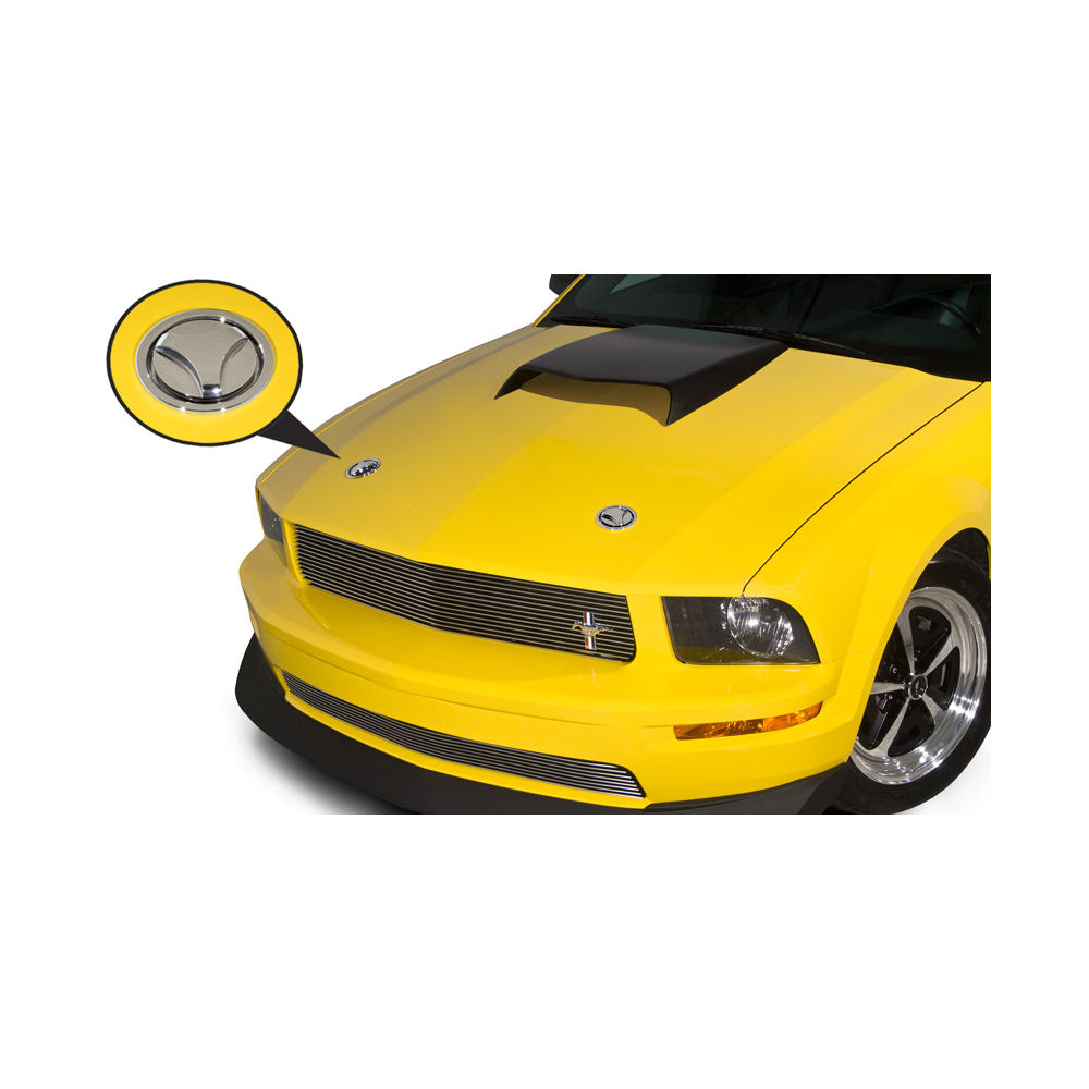 Vintage Hood Pins made of Aluminum from Cervinis für 0509 Ford Mustang