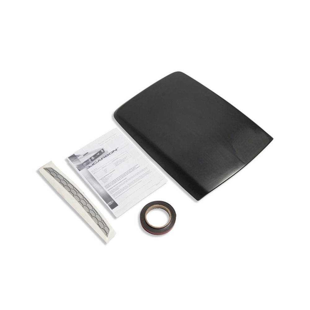 Hood Scoop (3D Carbon) 05-14 Ford Mustang