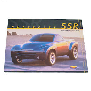 New Car Detail Card about the 2002 Chevrolet SSR Concept Pickup