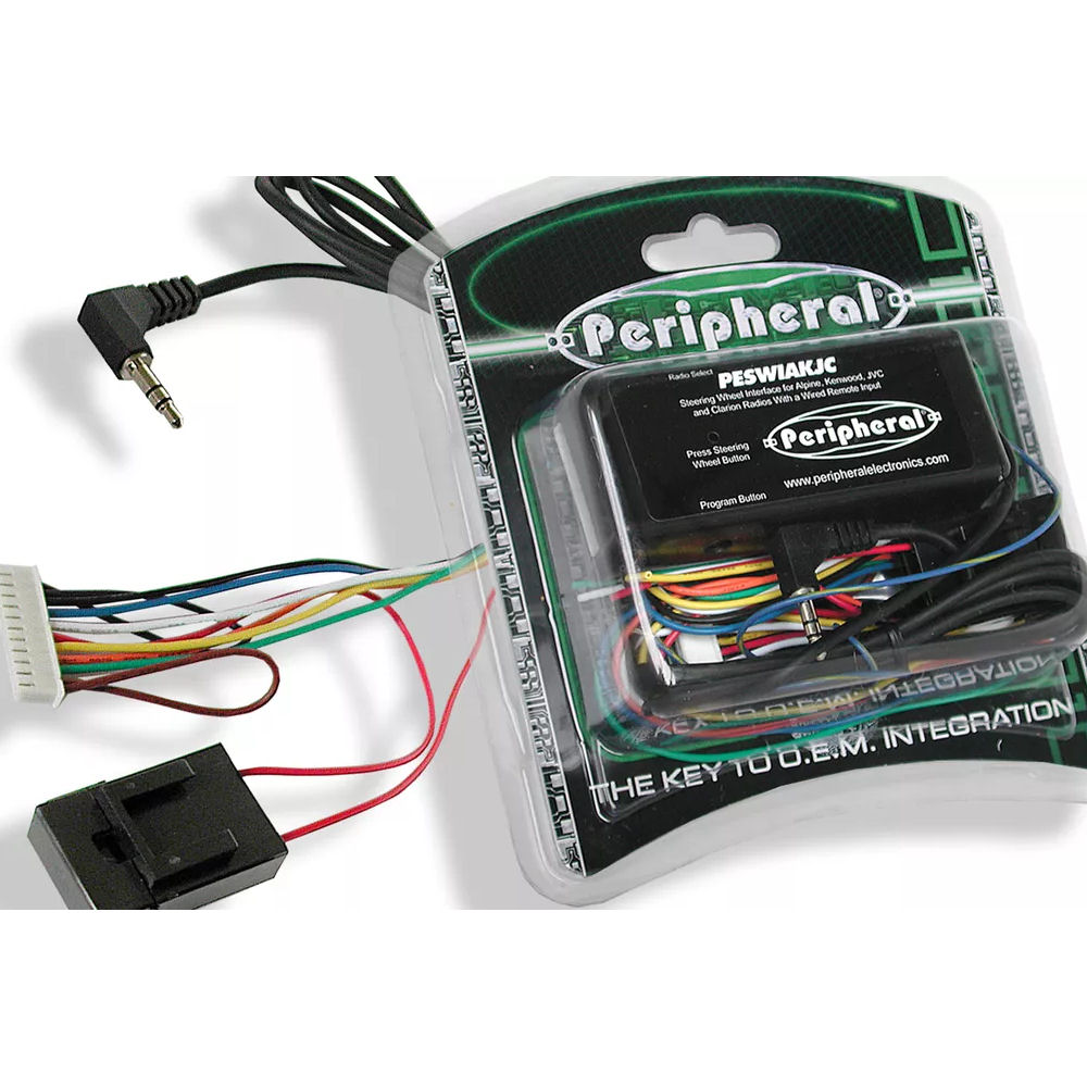 Steering Interface from Peripheral Electronics for Alpine/JVC/Kenwood
