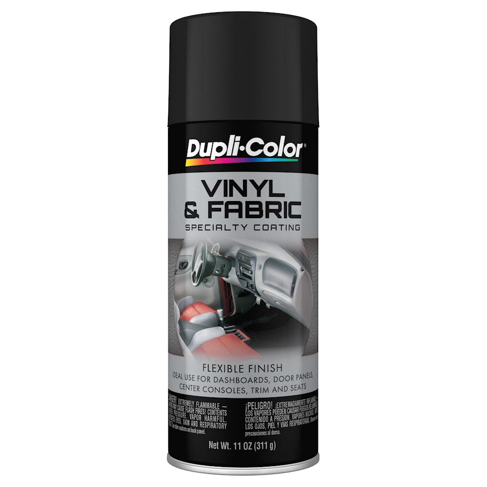 Interior Colour Spray Vinyl+Fabric (Flat Black) 325ml