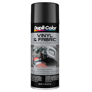 Dupli-Color Vinyl & Carpet Color Spray (Gloss Black) 1x