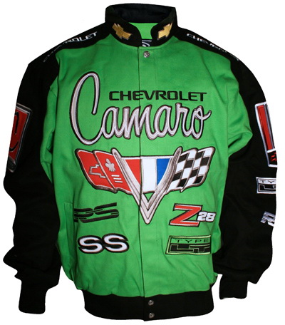Jacke - Classic Chevy Camaro Green Badge (XL)