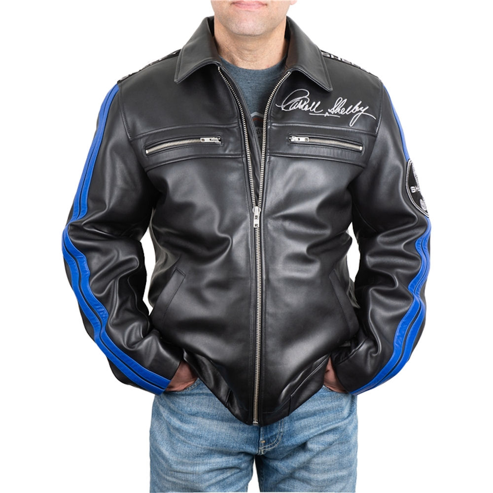 Shelby Jacke Shelby Steppjacke mit Shelby Logo Schwarz