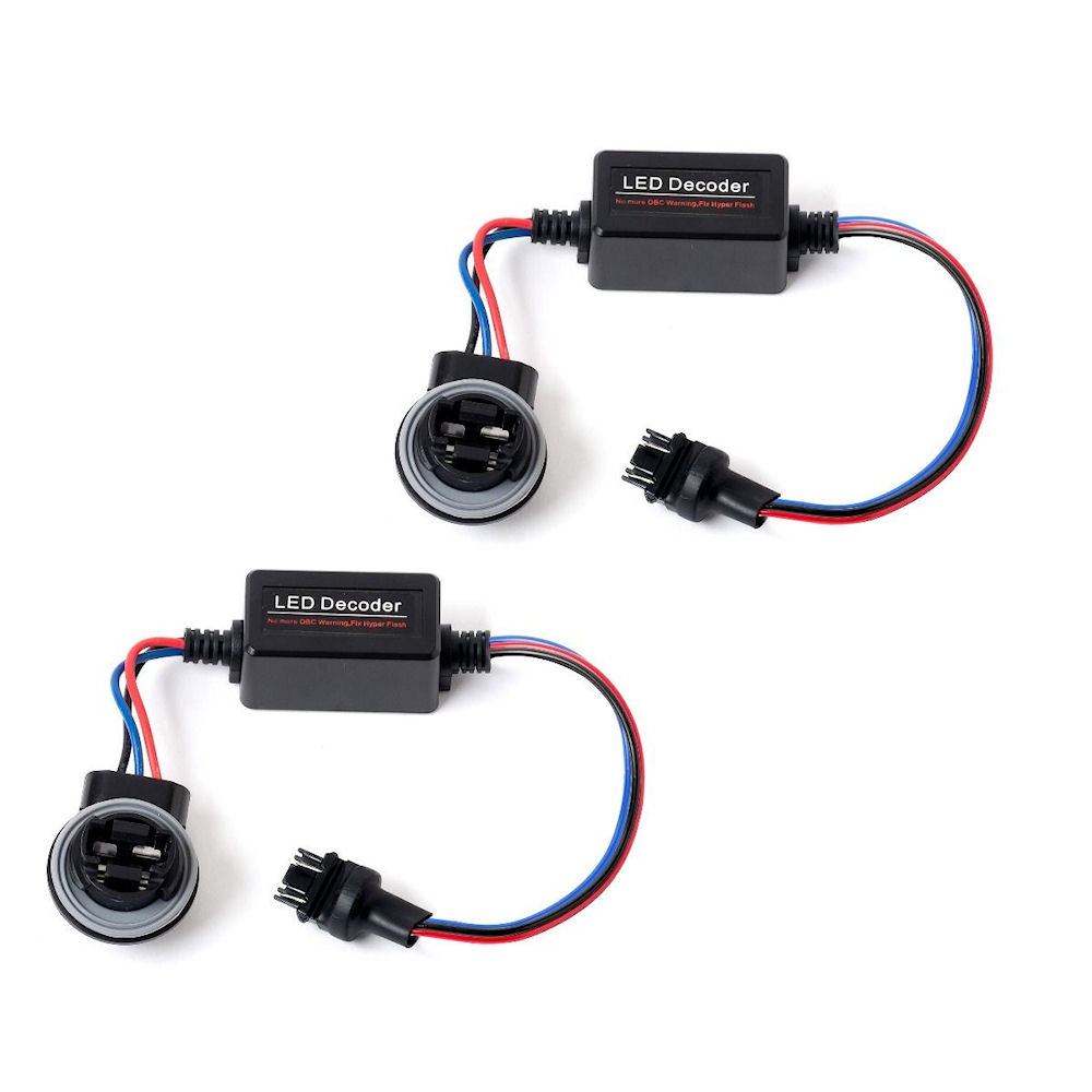 Kabelstecker - 3157/T25 LED-Widerstand (Plug+Play) 2x