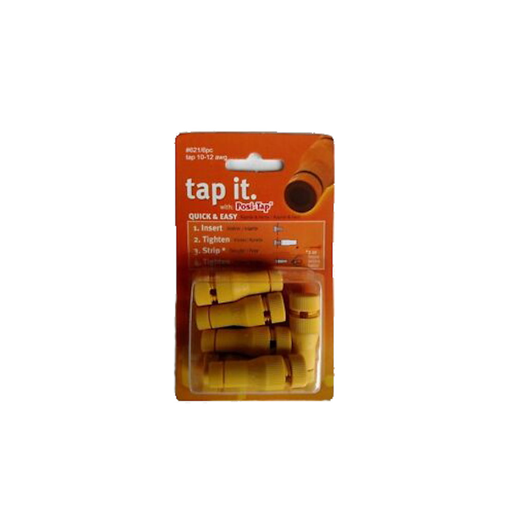Kabelverbinder - Posi-Tap No Crimp (606) 6x Gelb