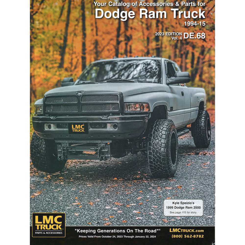 LMC Ersatzteil und ZubehörKatalog für 9415 Dodge RAM Trucks