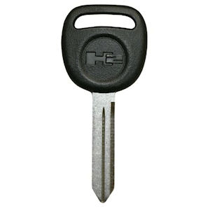 Spare Key Blank with H2 Logo for 2003-2007 Hummer H2