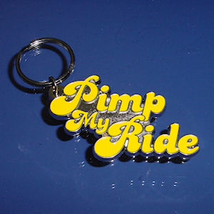 Pimp My Ride Key Chain made of Metal
