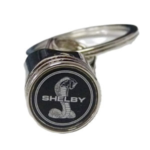 Shelby Tiffany Piston Key Fob/Chain (Stainless Steel)