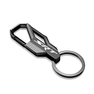Black Dodge SRT Snap Hook Carabiner Key Chain/Key Fob