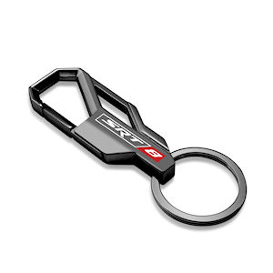Black Dodge SRT8 Snap Hook Carabiner Key Chain/Key Fob