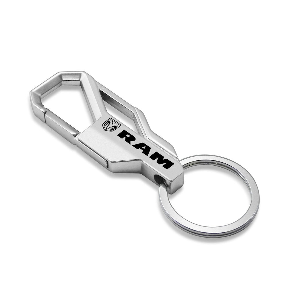 Key Chain - Snap Hook Carabiner (silver) Dodge RAM