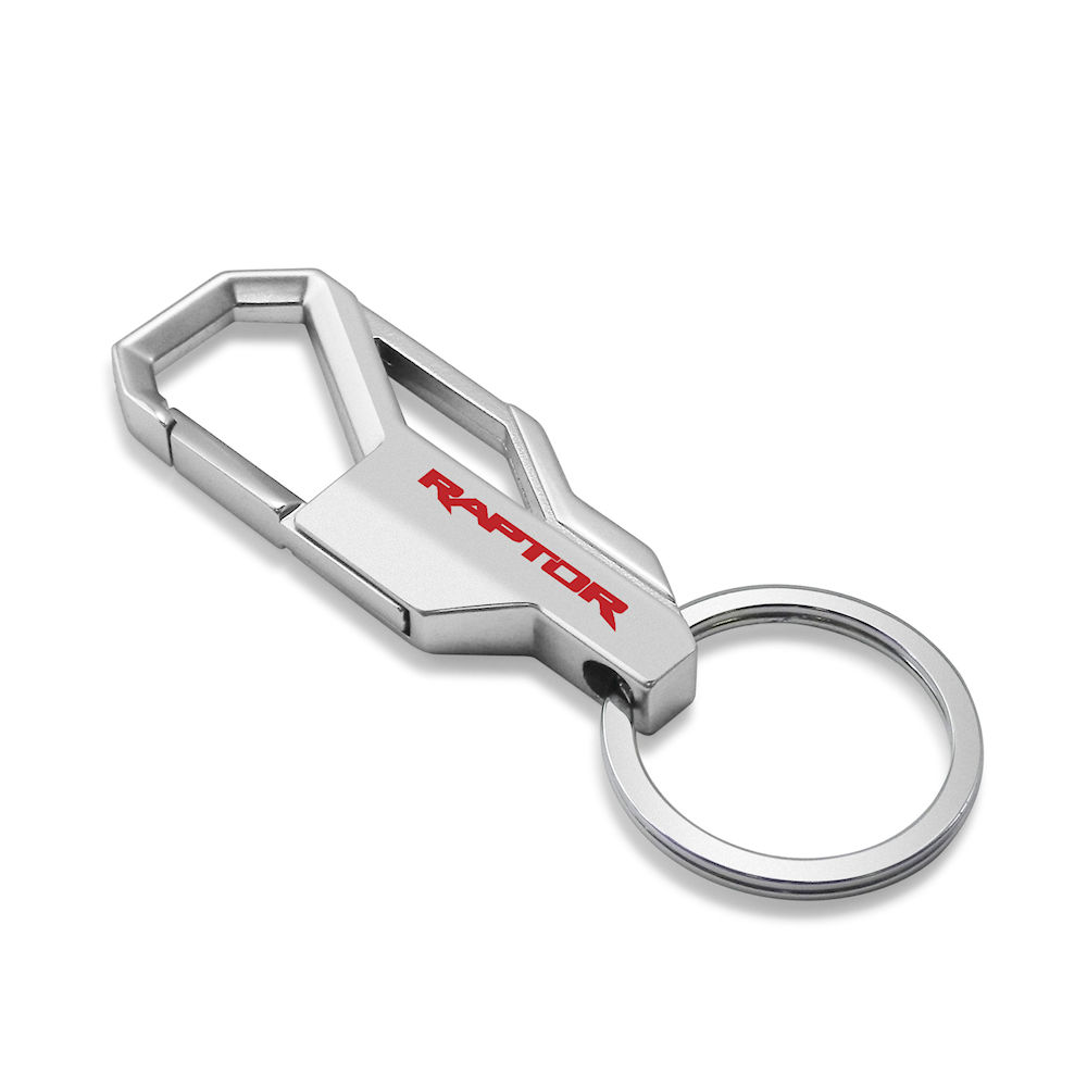 Key Chain - Snap Hook Carabiner (silver) Ford Raptor