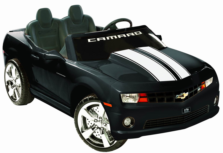 Kids Car - Racing Chevy Camaro (schwarz) 12V