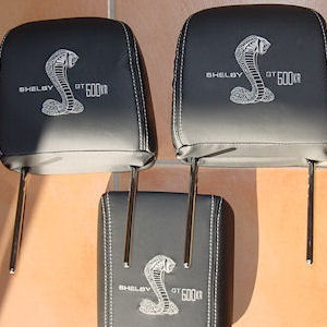 Kopfstützen+Mittelarmlehne für 2008-2009 Shelby GT500KR Kopfstützen+Mittelarmlehne für 2008-2009 Shelby GT500KR