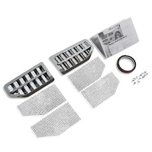 3D Carbon Kotfl�gel Luftausla�-Blenden 04-05 Ford F-150