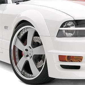 3D Carbon Kotflügelverbreiterungen 2005-09 Ford Mustang 3D Carbon Kotflügelverbreiterungen 2005-09 Ford Mustang