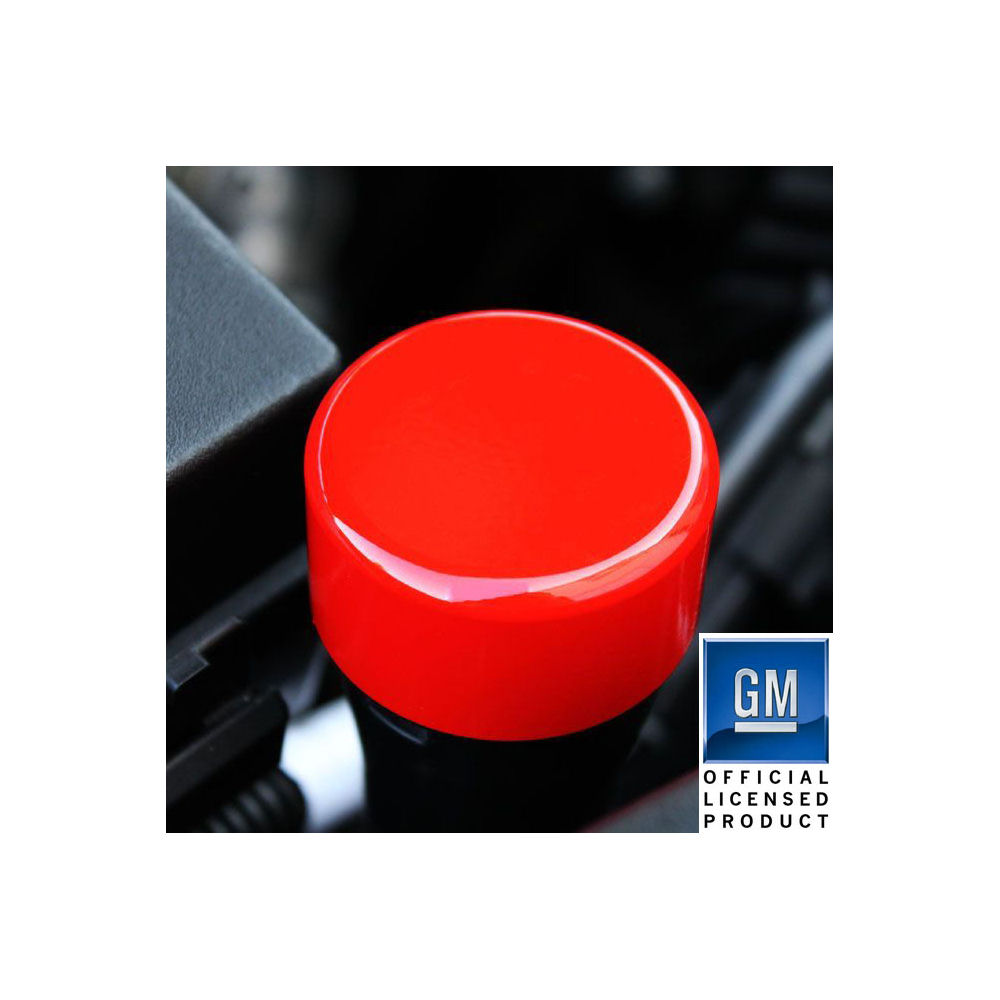 K�hlwasser-Deckel Cover (orange) 10-15 Chevy Camaro