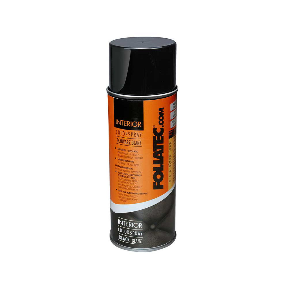 Kunststoff-Farbspray - Lack (glanz-schwarz) 400ml