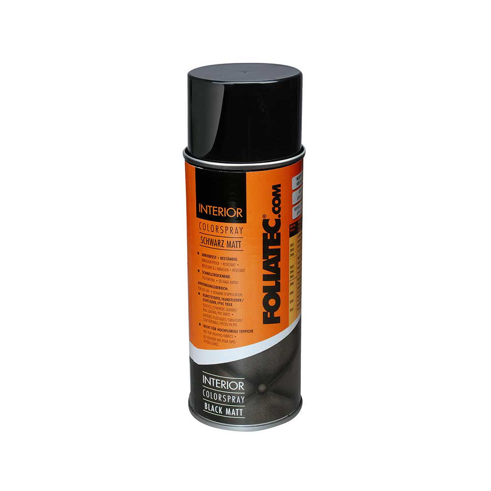 Kunststoff-Farbspray - Lack (matt-schwarz) 400ml