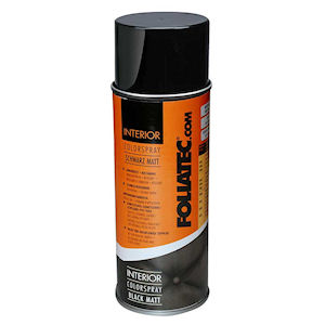 FoliaTec Kunststoff-Farbspray (Innenraum) matt-schwarz