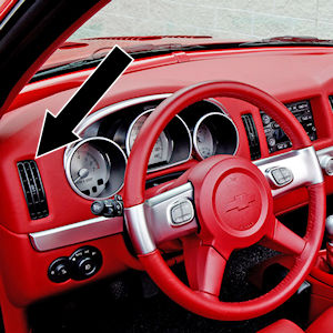 GM Lüftungsauslass-Blende LH für 2003-06 Chevrolet SSR GM Lüftungsauslass-Blende LH für 2003-06 Chevrolet SSR