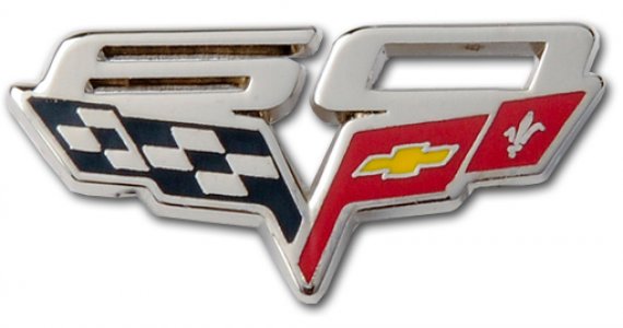 60th Anniversary of Chevy Corvette Lapel Pin (Collector