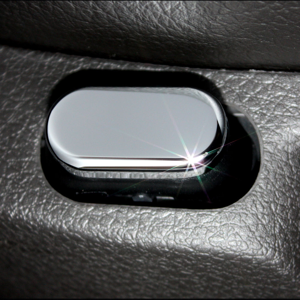 Lendenverstellung Cover (Chrom) 05-14 Ford Mustang