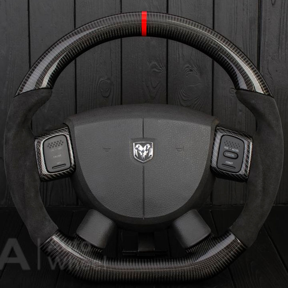Lenkrad (Alcantara/Karbon/Schwarz) 04-08 Dodge RAM