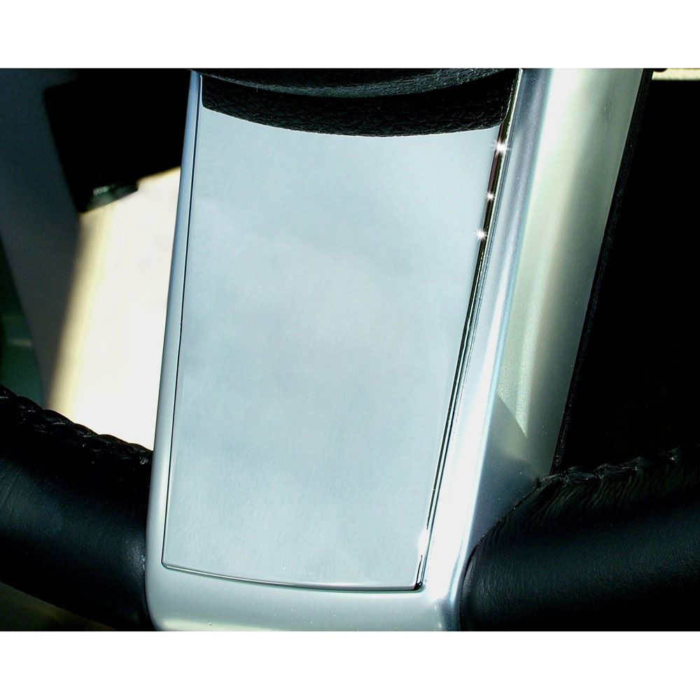 Lenkrad-Blende Aluminium (Chrom) 05-09 Ford Mustang