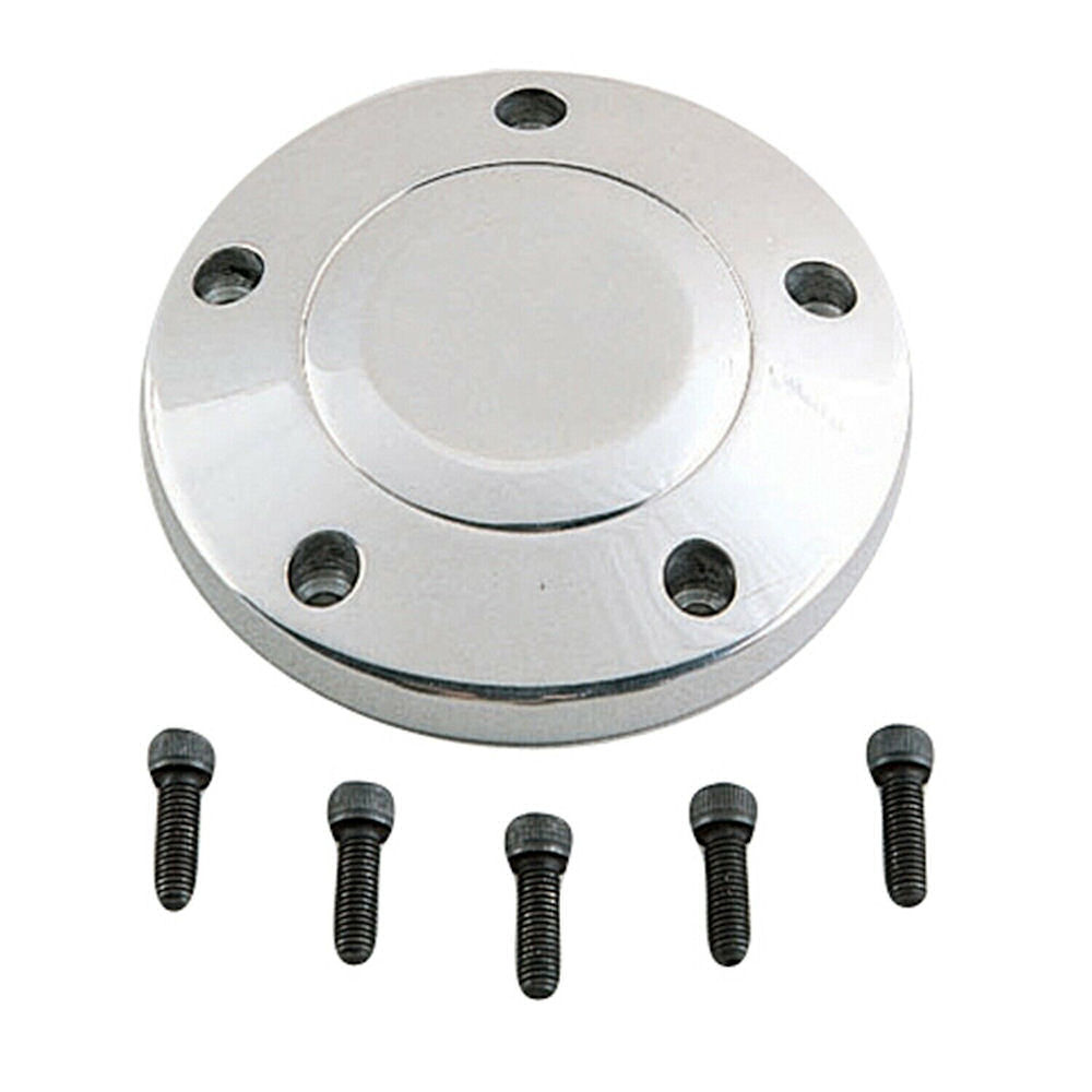 Lenkrad-Hupenknopf Aluminium (poliert) ohne Logo