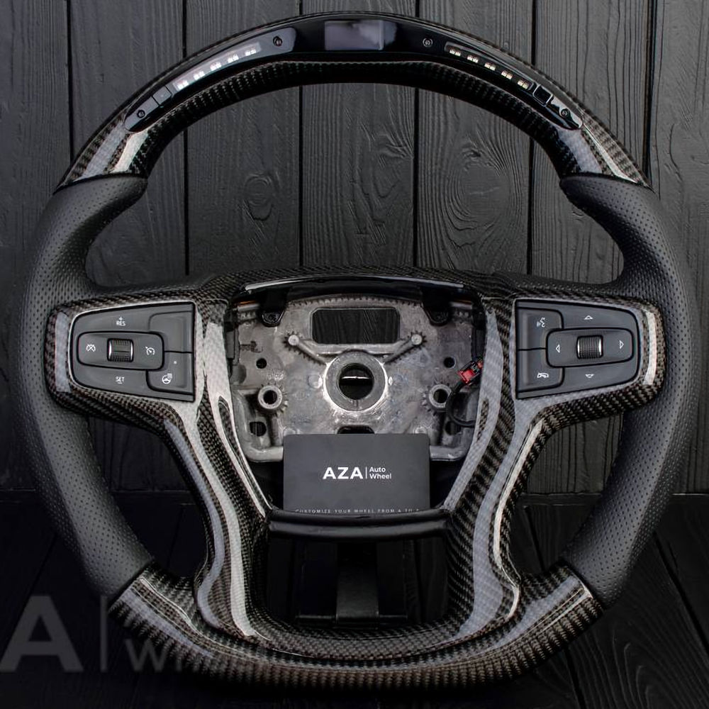 Lenkrad (Leder/Karbon/Display) 19-26 Chevy Silverado