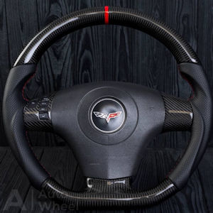 AZA Leder/Karbon-Lenkrad für 2006-2011 Chevy Corvette AZA Leder/Karbon-Lenkrad für 2006-2011 Chevy Corvette