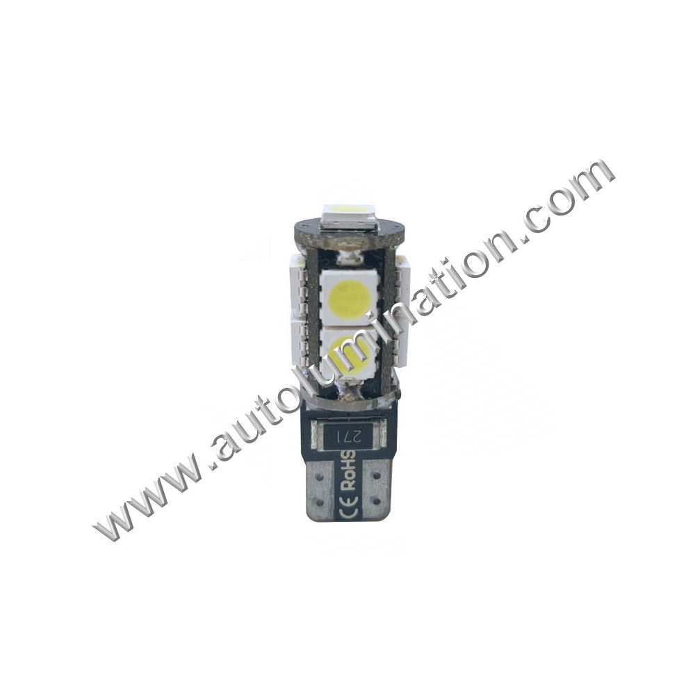 Leuchtmittel - 194/T10 LED-9 SMD Canbus 5W (wei�) 1x
